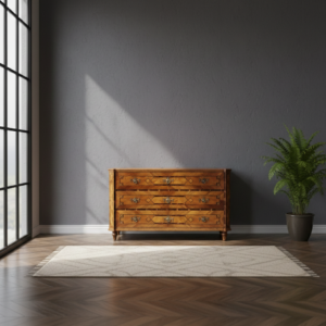 Kommode Empire 1800 Nussbaum