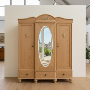 Schrank Kleiderschrank Jugendstil 1900 Kiefer