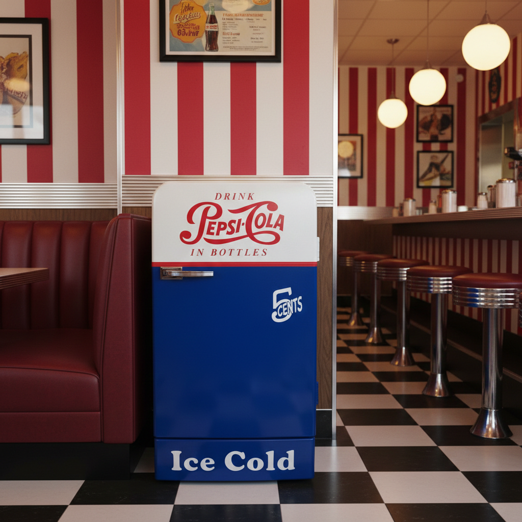 Kühlschrank Bosch Classic Edition Pepsi-Cola – Bild 2