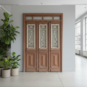 Tür Eingangstür Haustür Jugendstil 1910 Kiefer