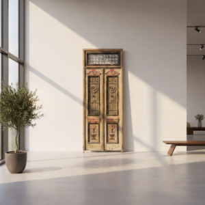 Tür Eingangstür Haustür Gründerzeit 1890 Kiefer