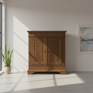 Kleiderschrank Schrank Biedermeier 1840 Eiche