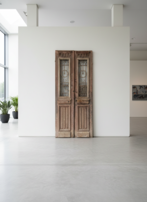 Tür Eingangstür Gründerzeit 1880 Massivholz