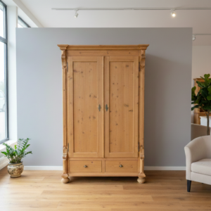 Schrank Kleiderschrank Jugendstil 1910 Kiefer