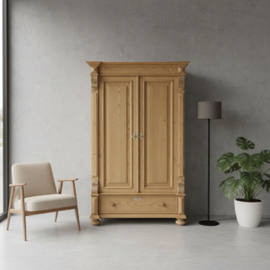 Kleiderschrank Dielenschrank Gründerzeit 1880 Kiefer