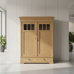 Schrank Kleiderschrank Jugendstil 1900 Kiefer