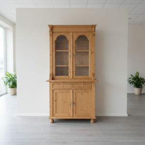 Buffetschrank Vitrine Gründerzeit 1880 Kiefer