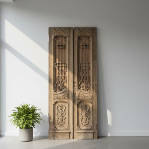 Tür Eingangstür Haustür Jugendstil 1900 Kiefer