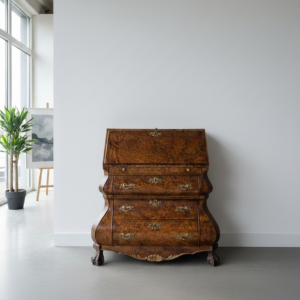 Sekretär Schreibtisch Neubarock 1860 Nussbaum