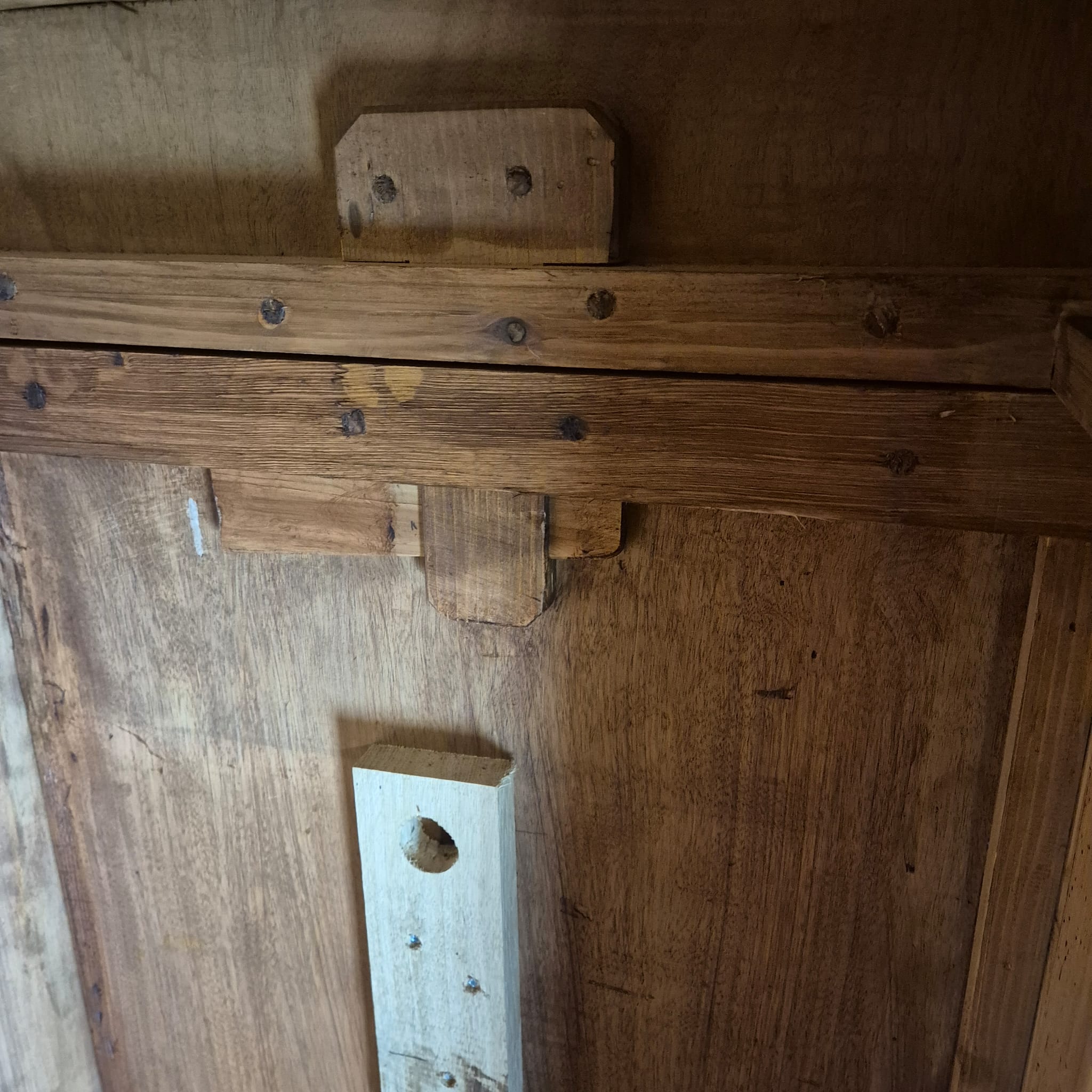 Schrank Kleiderschrank Barock 1780 Nussbaum – Bild 22