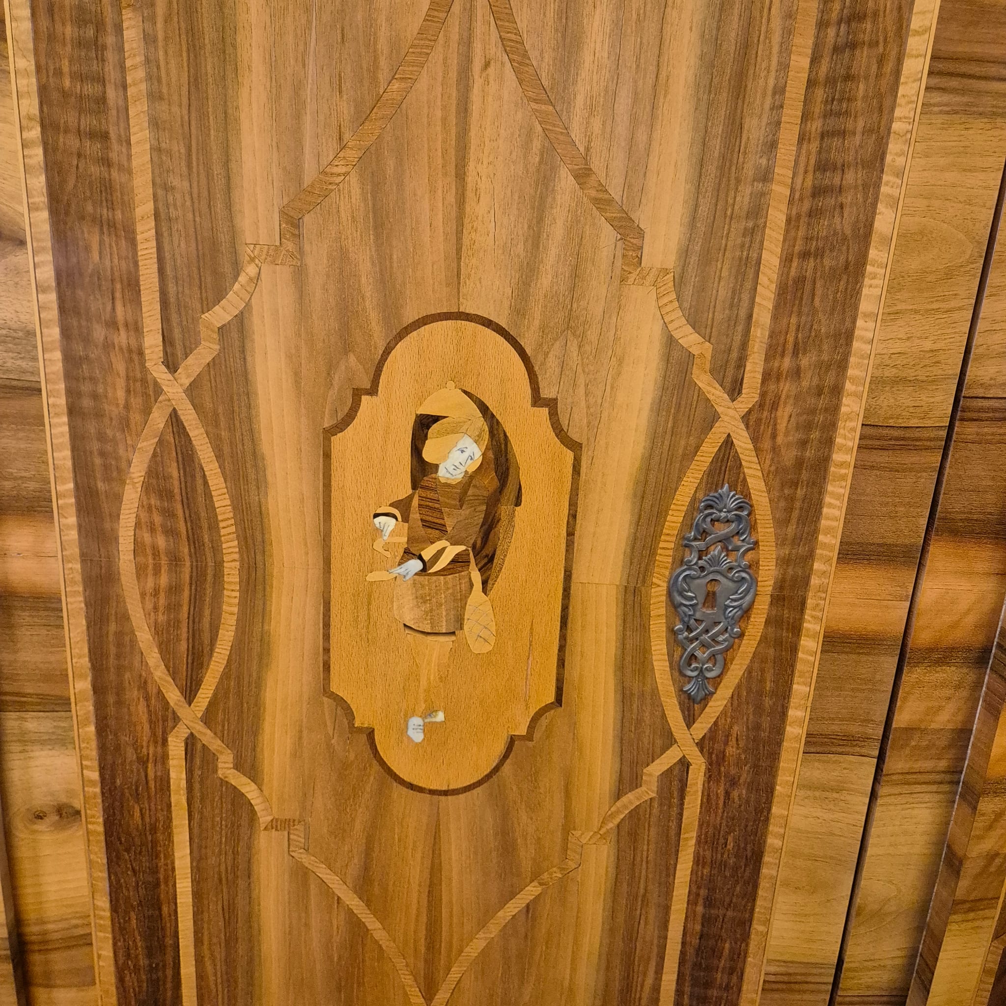 Schrank Kleiderschrank Barock 1780 Nussbaum – Bild 18