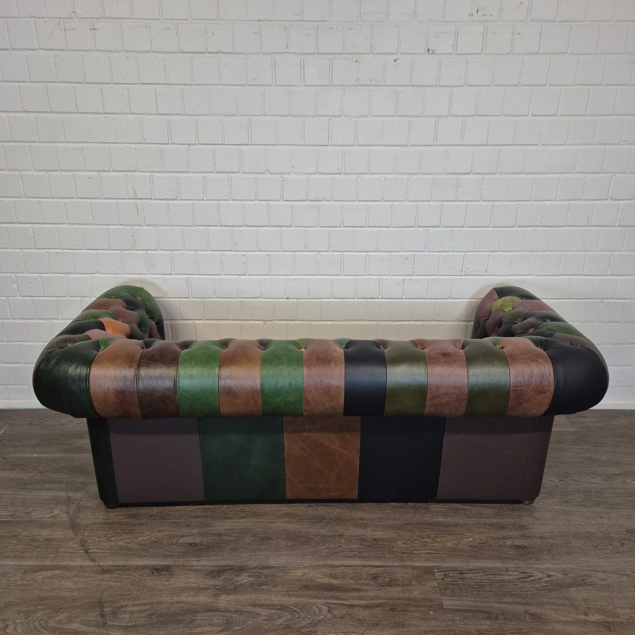 Chesterfield Sofa Couch Leder Modell Jungle 2,25 m – Bild 10