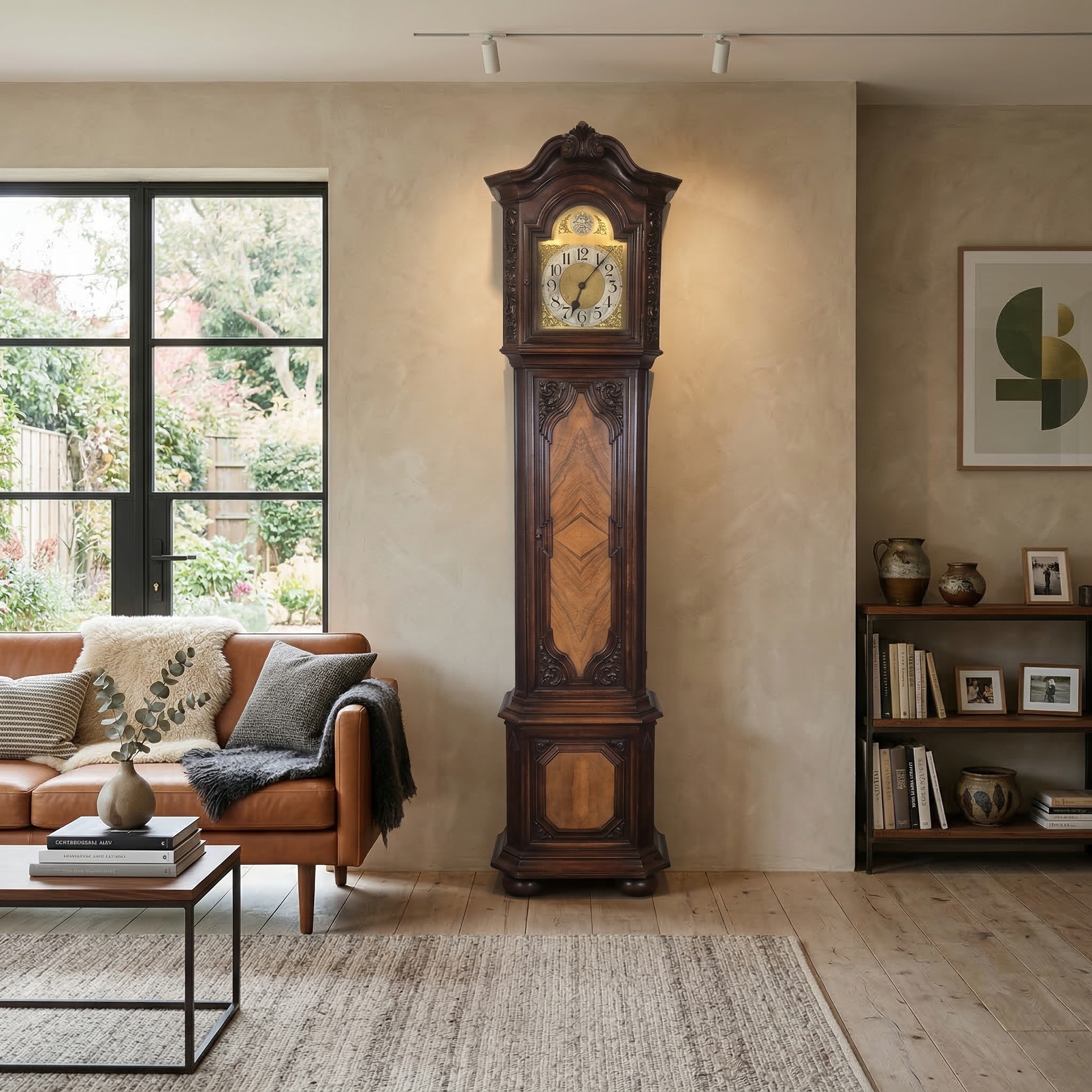 Standuhr Neobarock Gebr. Himmelheber Karlsruhe 1920 – Bild 2