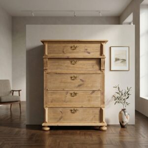 Hochkommode Kommode Gründerzeit 1880 Kiefer