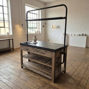 Kücheninsel Küchenblock Marmorplatte 1,50 m x 0,81 m