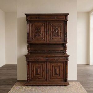 Buffetschrank Schrank Gründerzeit 1880 Eiche