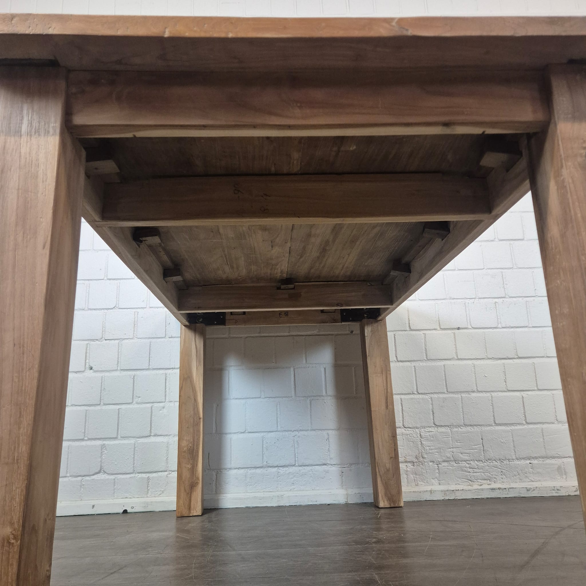 Tisch Esstisch Teakholz 1,60 m x 0,90 m – Bild 10