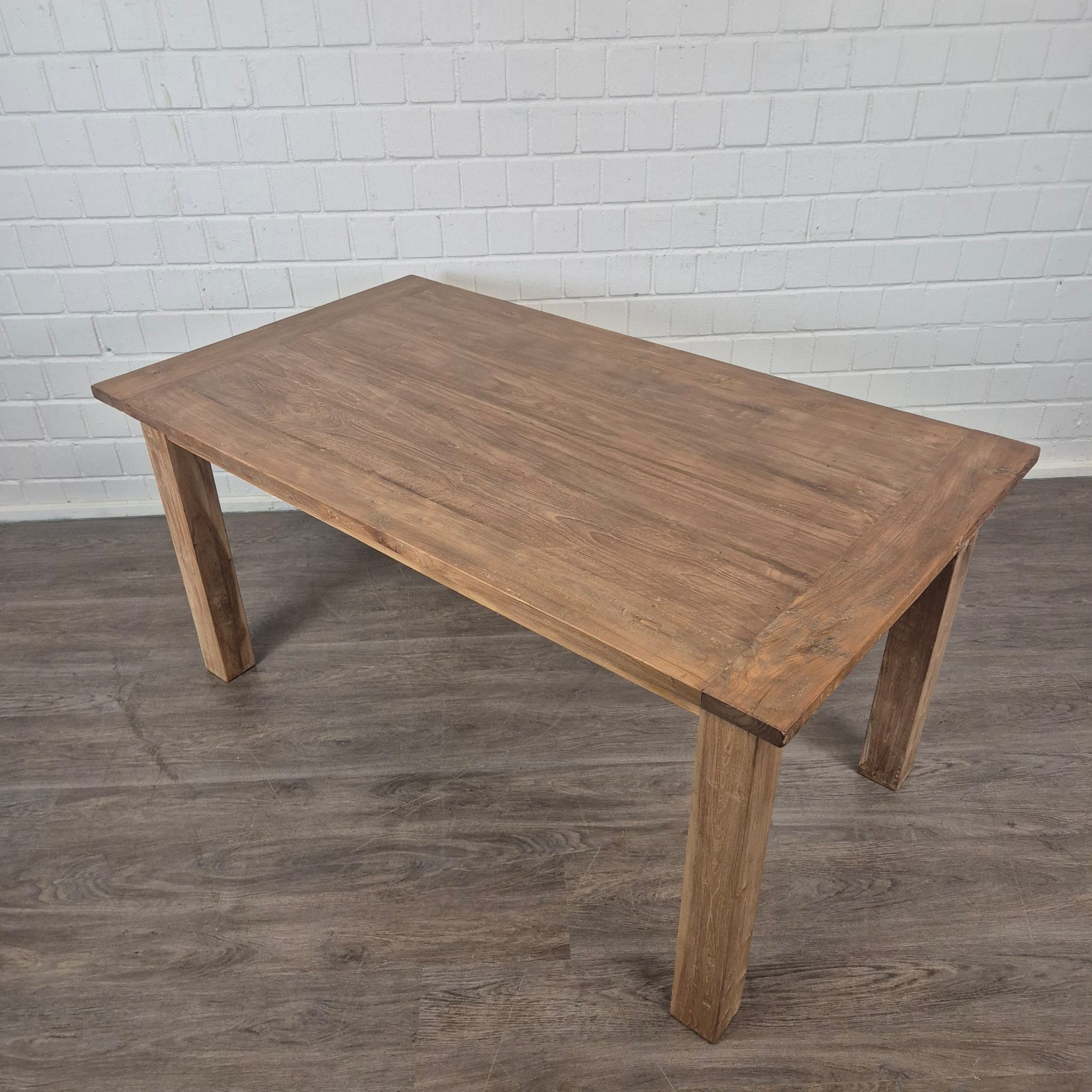 Tisch Esstisch Teakholz 1,60 m x 0,90 m – Bild 5