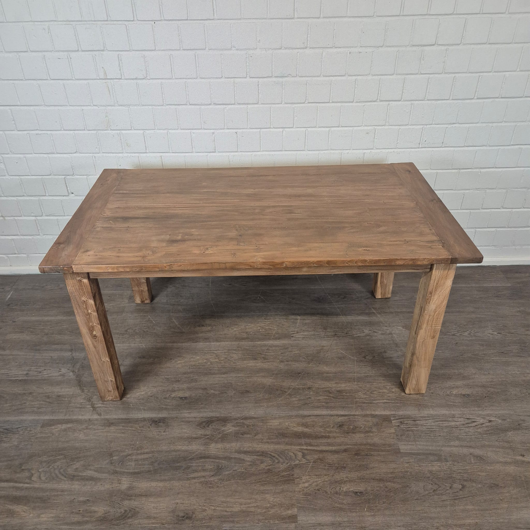 Tisch Esstisch Teakholz 1,60 m x 0,90 m – Bild 3