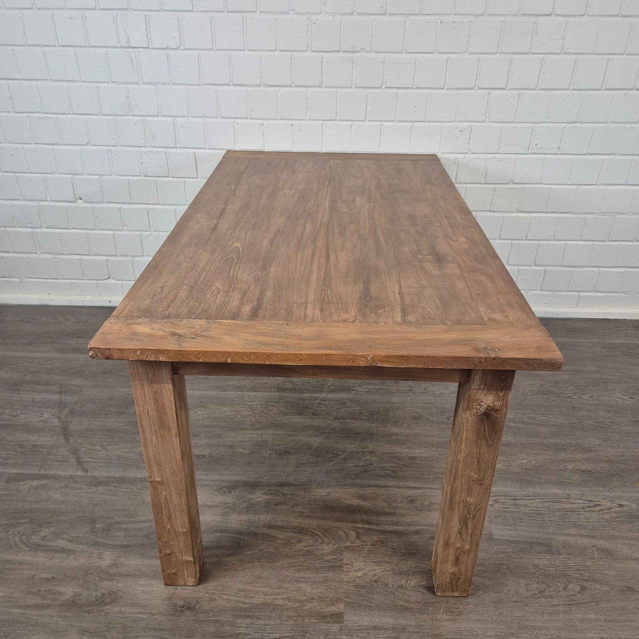 Tisch Esstisch Teakholz 1,60 m x 0,90 m – Bild 6