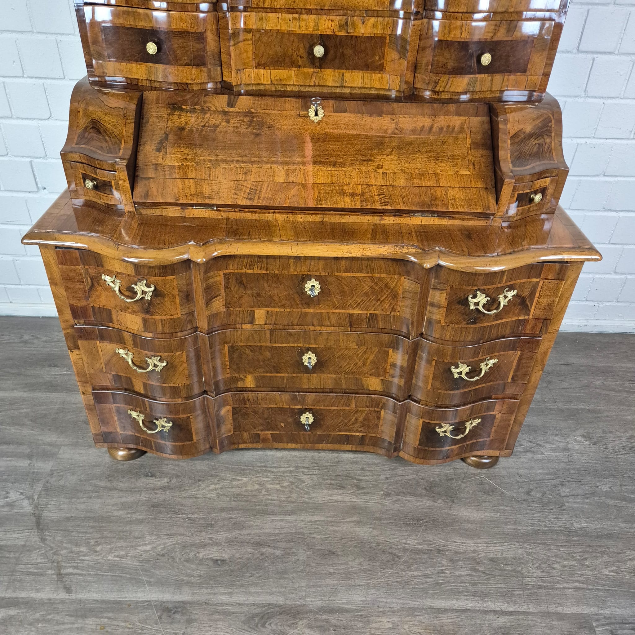 Tabernakelsekretär Barock 1770 Nussbaum – Bild 9