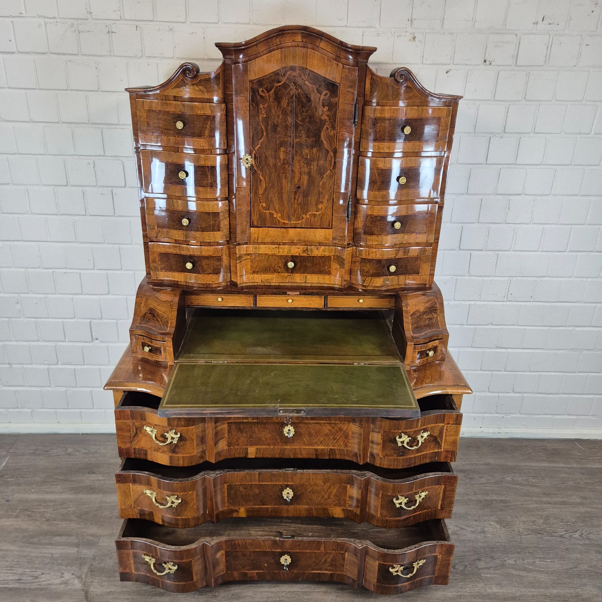 Tabernakelsekretär Barock 1770 Nussbaum – Bild 18