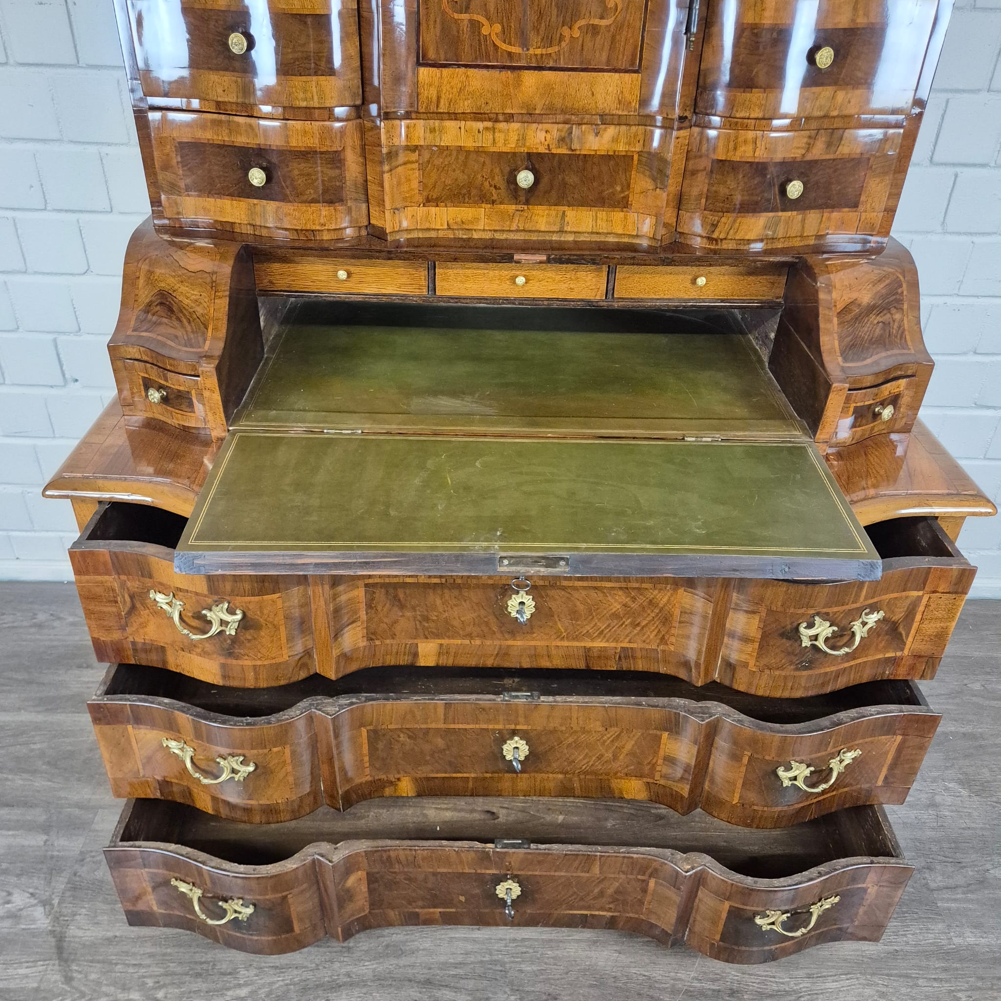 Tabernakelsekretär Barock 1770 Nussbaum – Bild 17