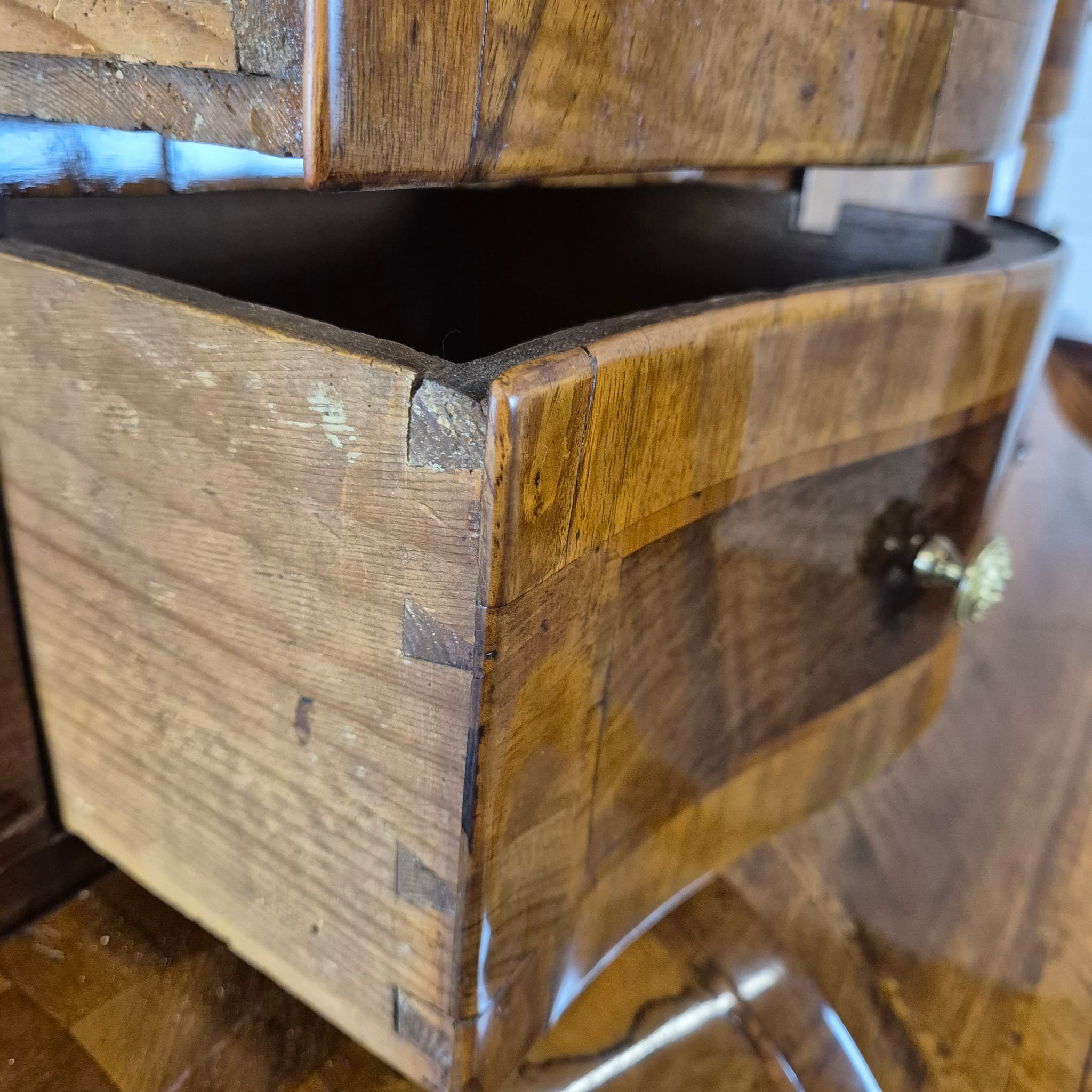 Tabernakelsekretär Barock 1770 Nussbaum – Bild 26