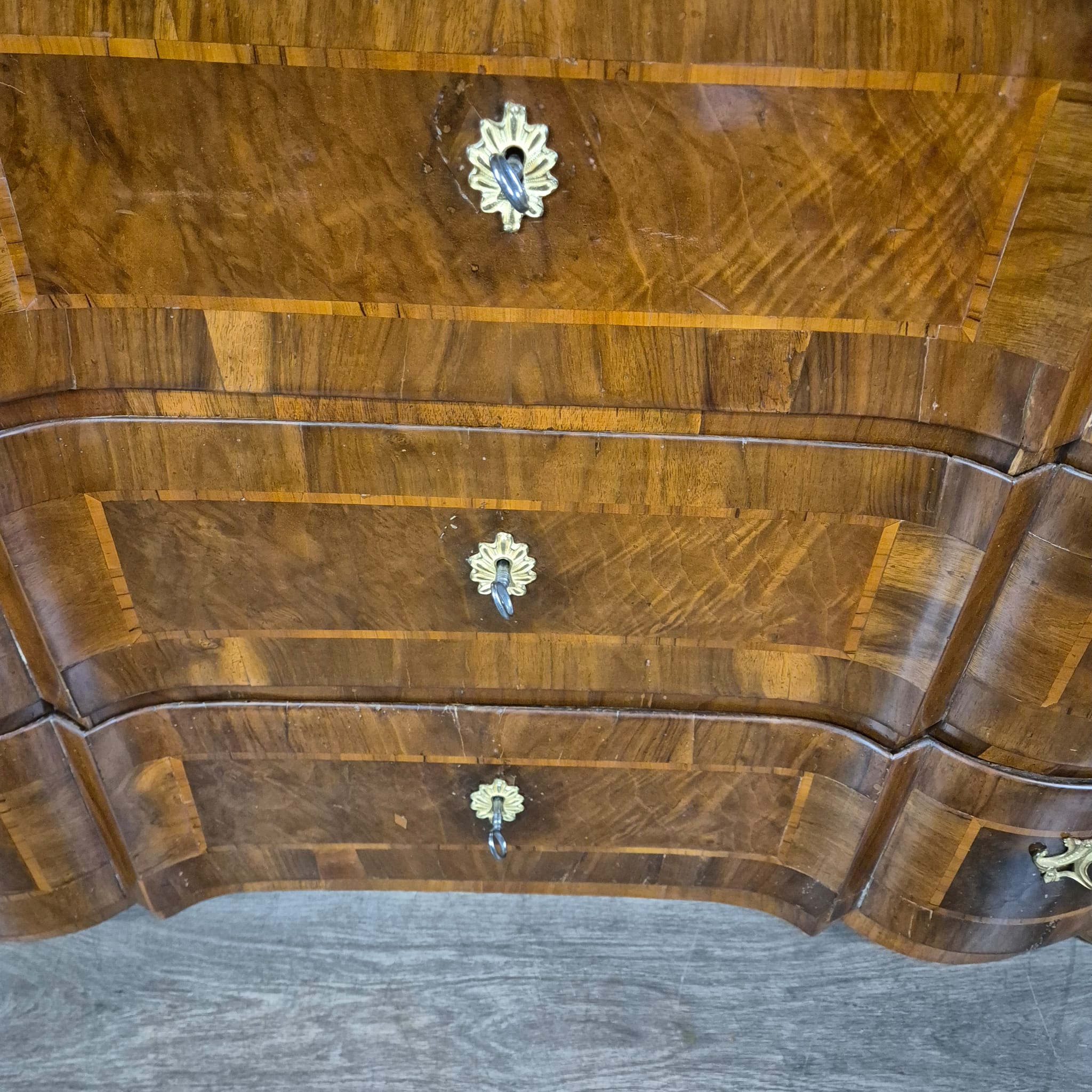 Tabernakelsekretär Barock 1770 Nussbaum – Bild 10