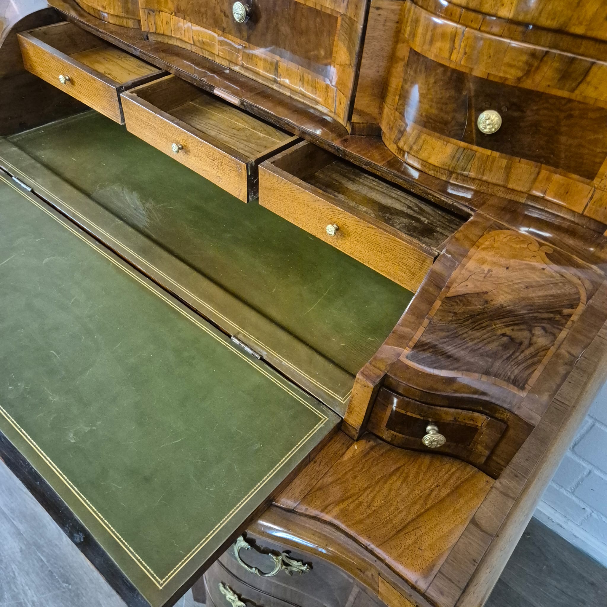 Tabernakelsekretär Barock 1770 Nussbaum – Bild 16