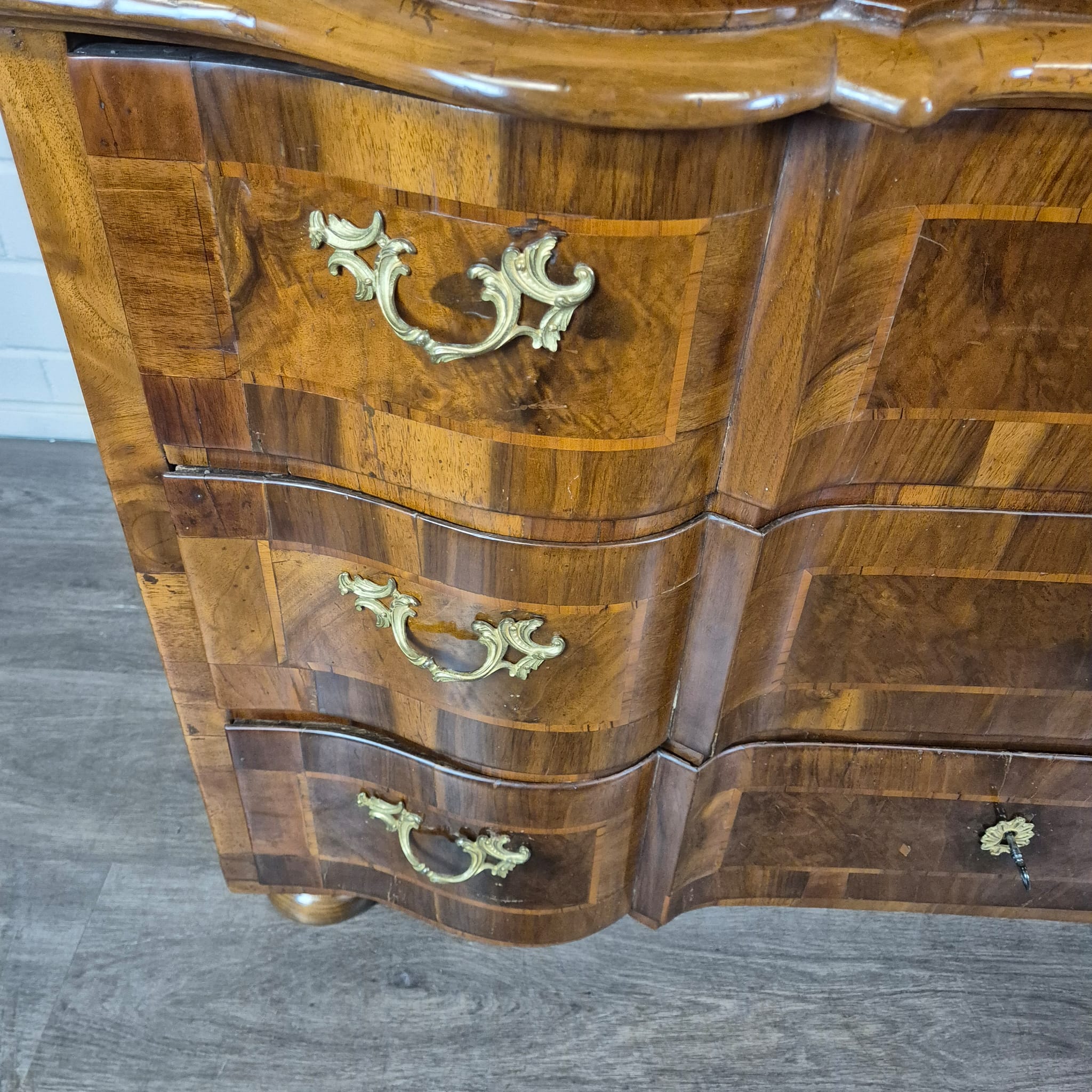 Tabernakelsekretär Barock 1770 Nussbaum – Bild 11