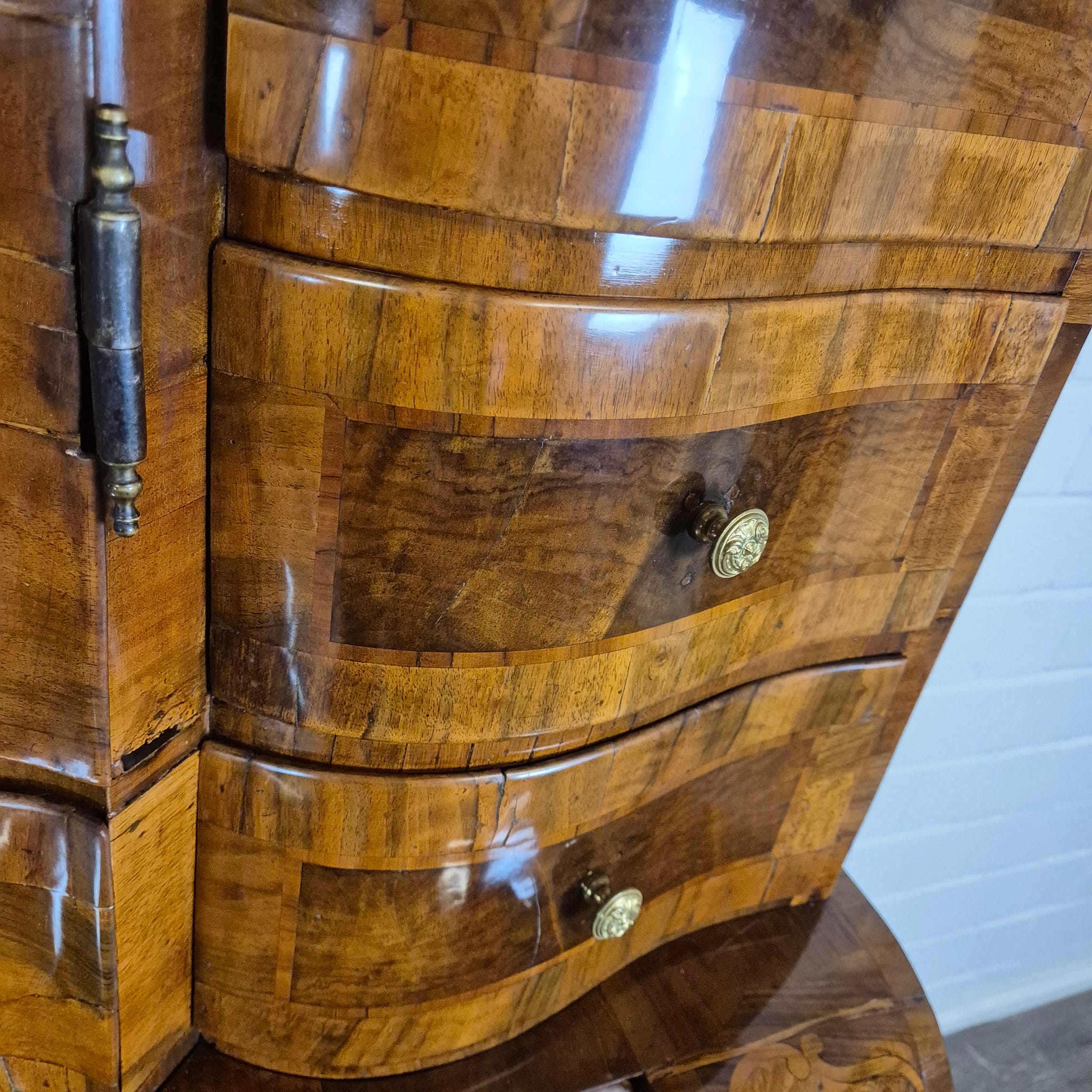 Tabernakelsekretär Barock 1770 Nussbaum – Bild 7