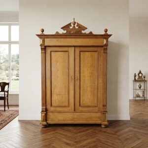 Schrank Kleiderschrank Gründerzeit 1880 Eiche