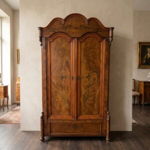 Schrank Kleiderschrank Louis Philippe 1860 Mahagoni
