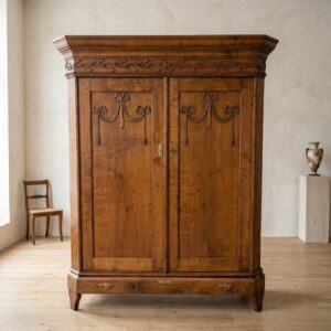 Kleiderschrank Neo-Renaissance 1840 Eiche