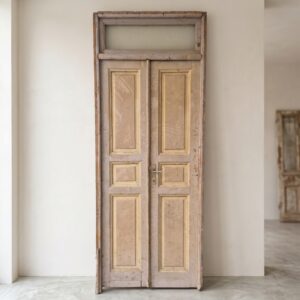 Tür Eingangstür Haustür Jugendstil 1900 Massivholz