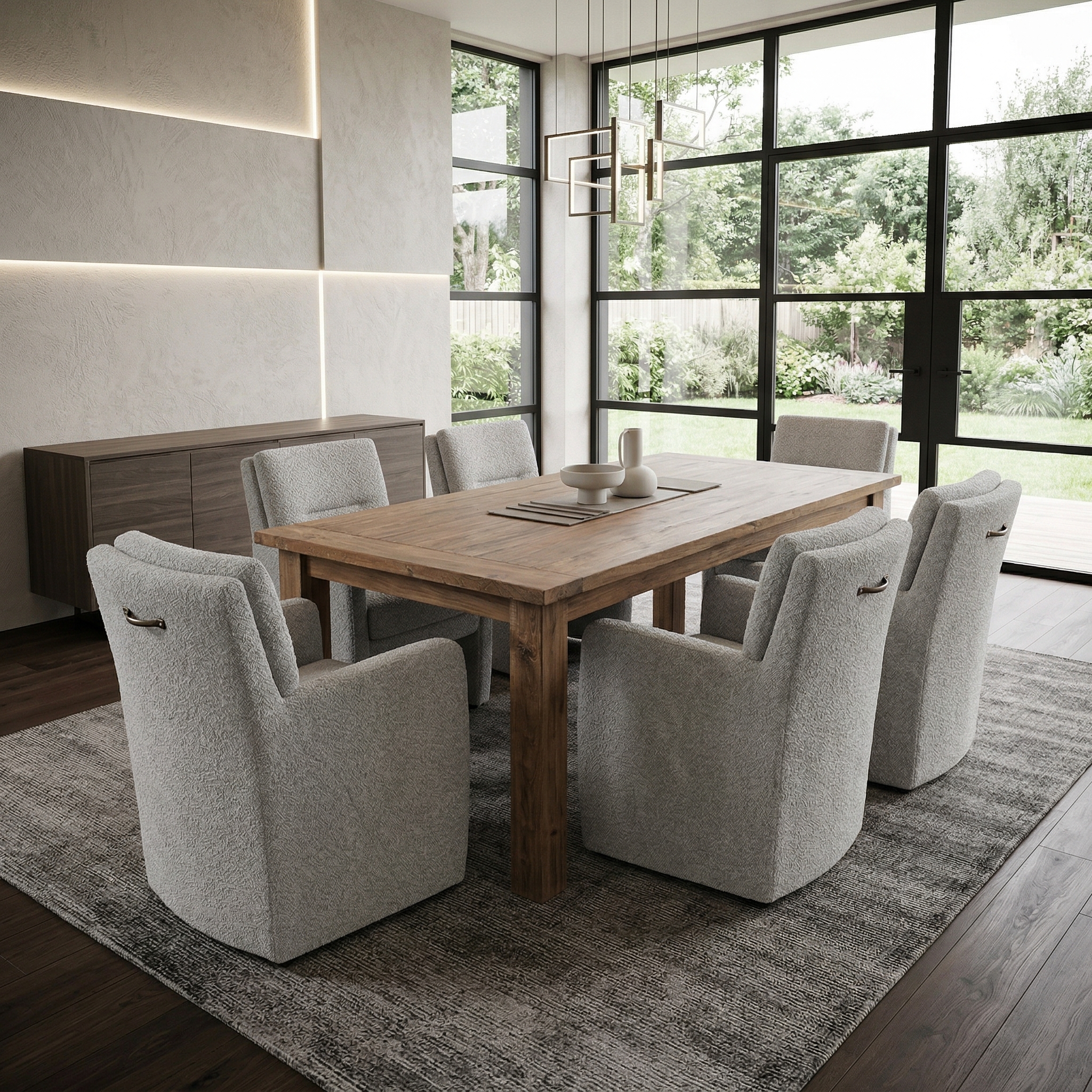 Tisch Esstisch Teakholz 1,60 m x 0,90 m – Bild 2