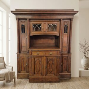 Buffetschrank Schrank Jugendstil 1900 Eiche