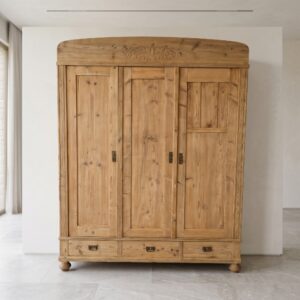 Schrank Kleiderschrank Jugendstil 1900 Kiefer