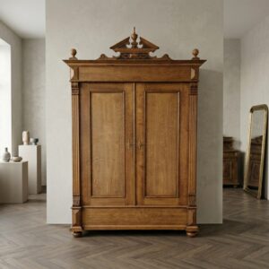 Schrank Kleiderschrank Gründerzeit 1880 Eiche