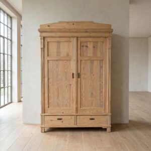 Schrank Kleiderschrank Jugendstil 1900 Kiefer