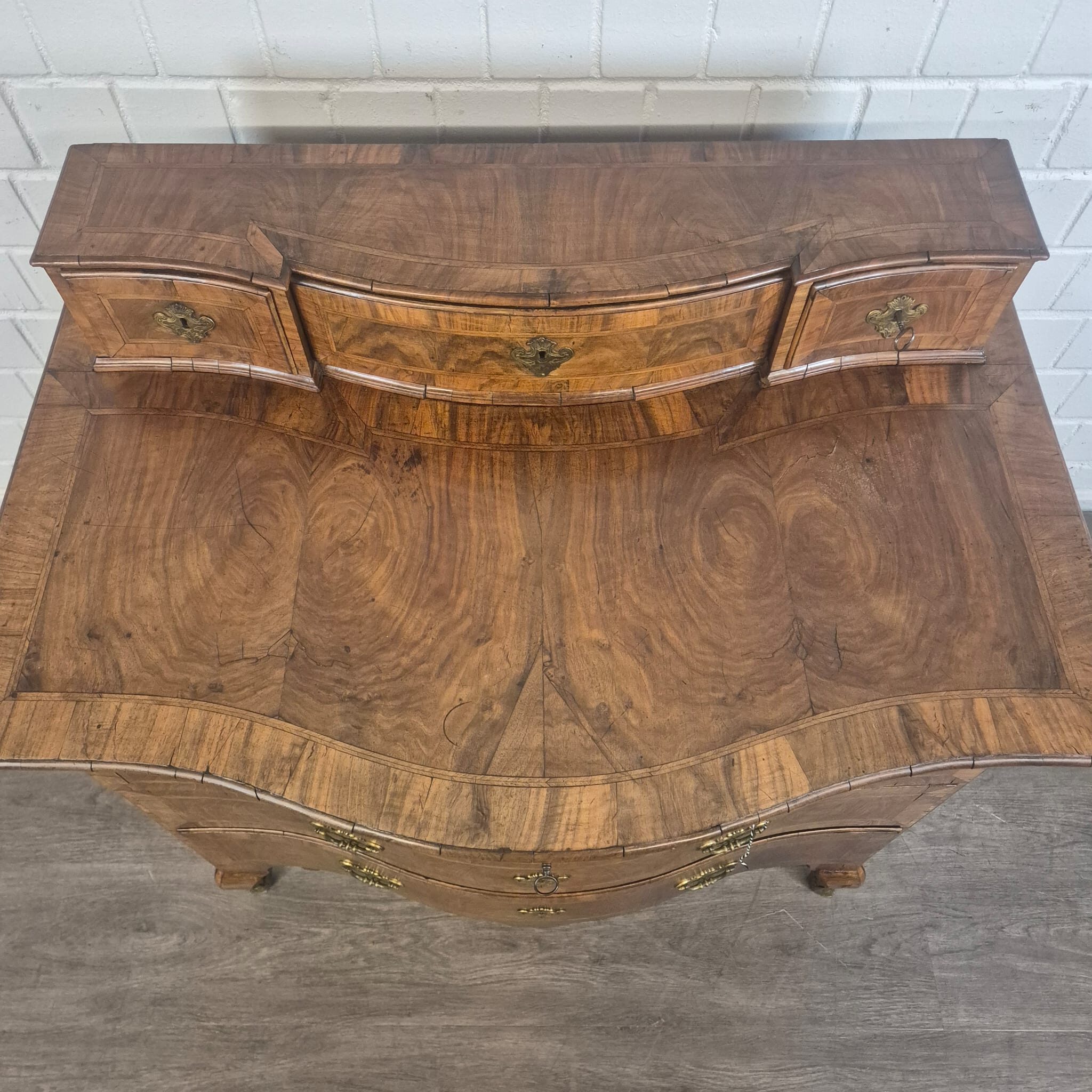 Kommode Barock 1780 Nussbaum – Bild 6