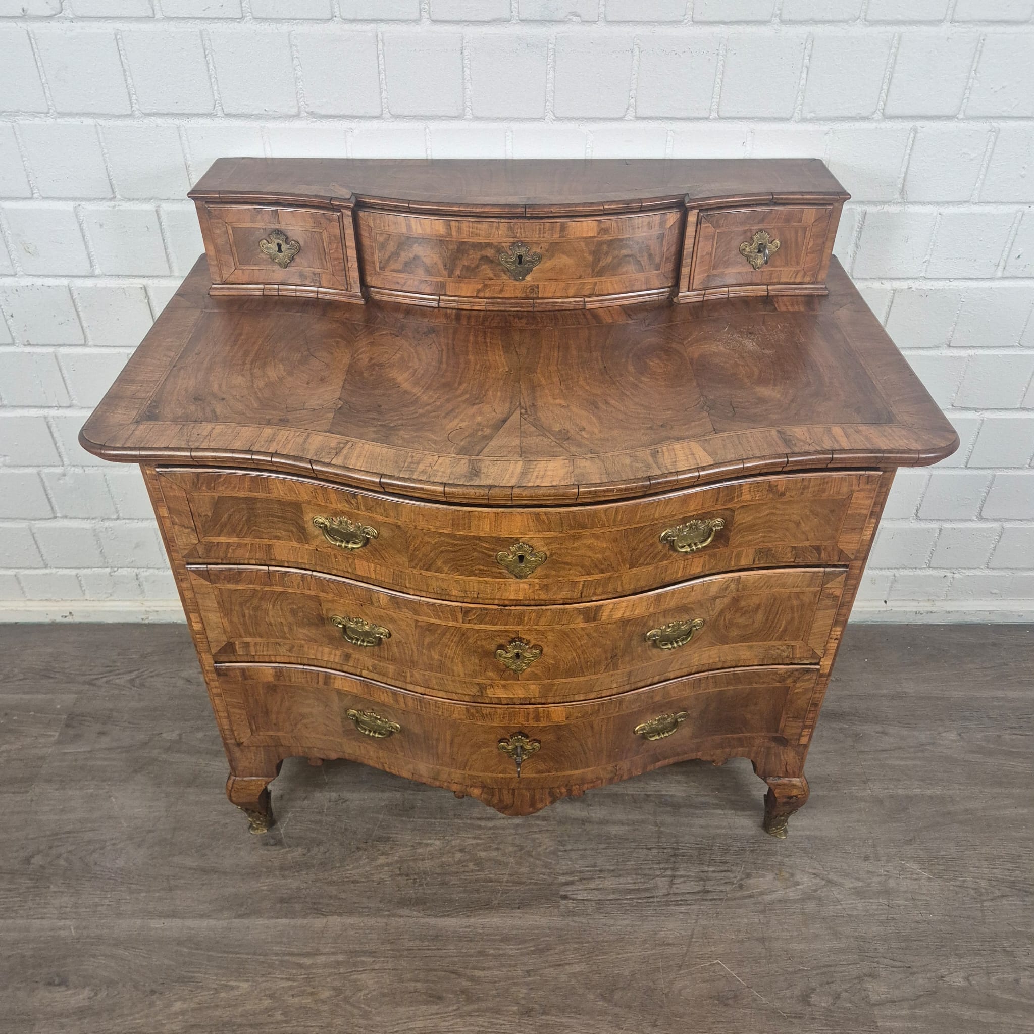 Kommode Barock 1780 Nussbaum – Bild 4