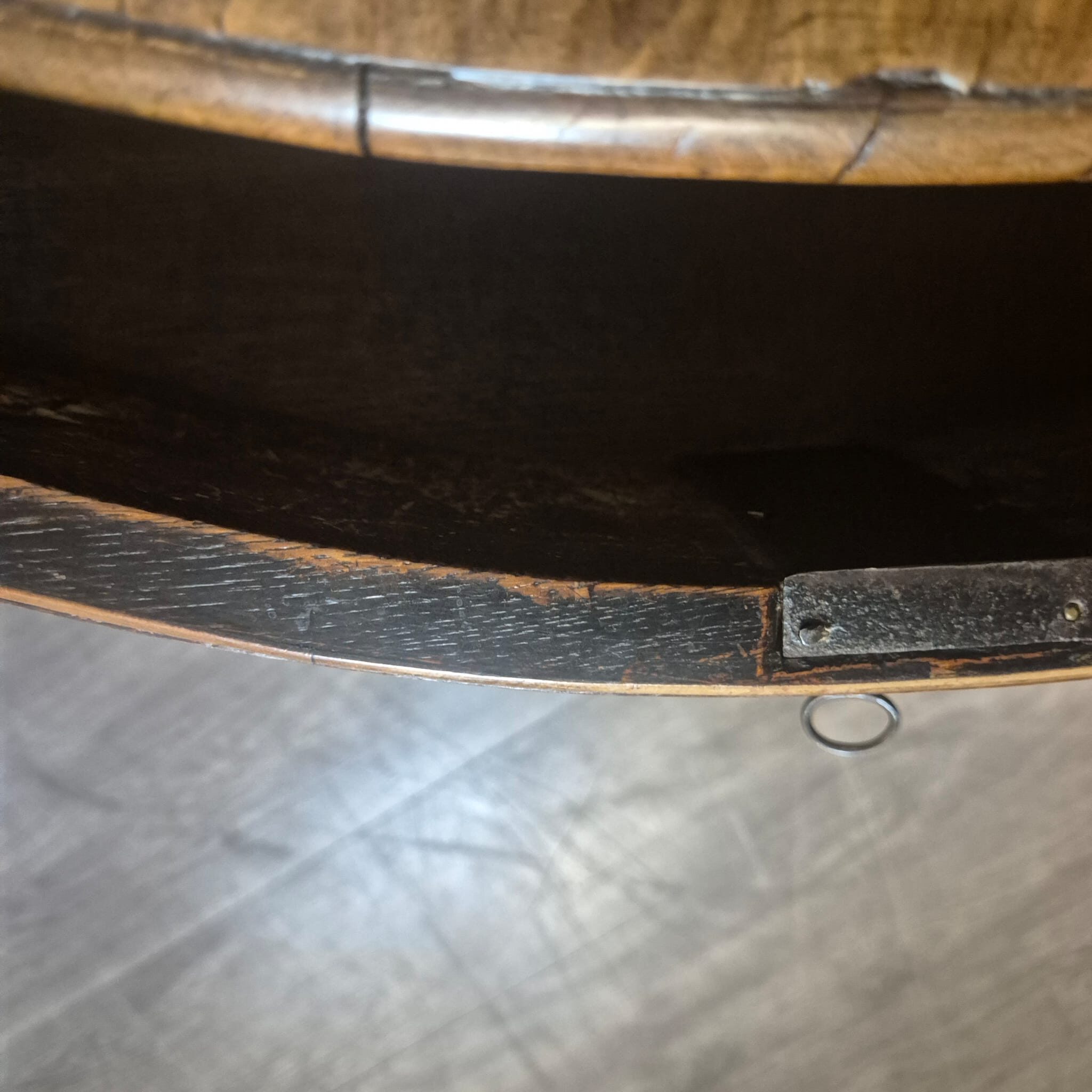 Kommode Barock 1780 Nussbaum – Bild 19