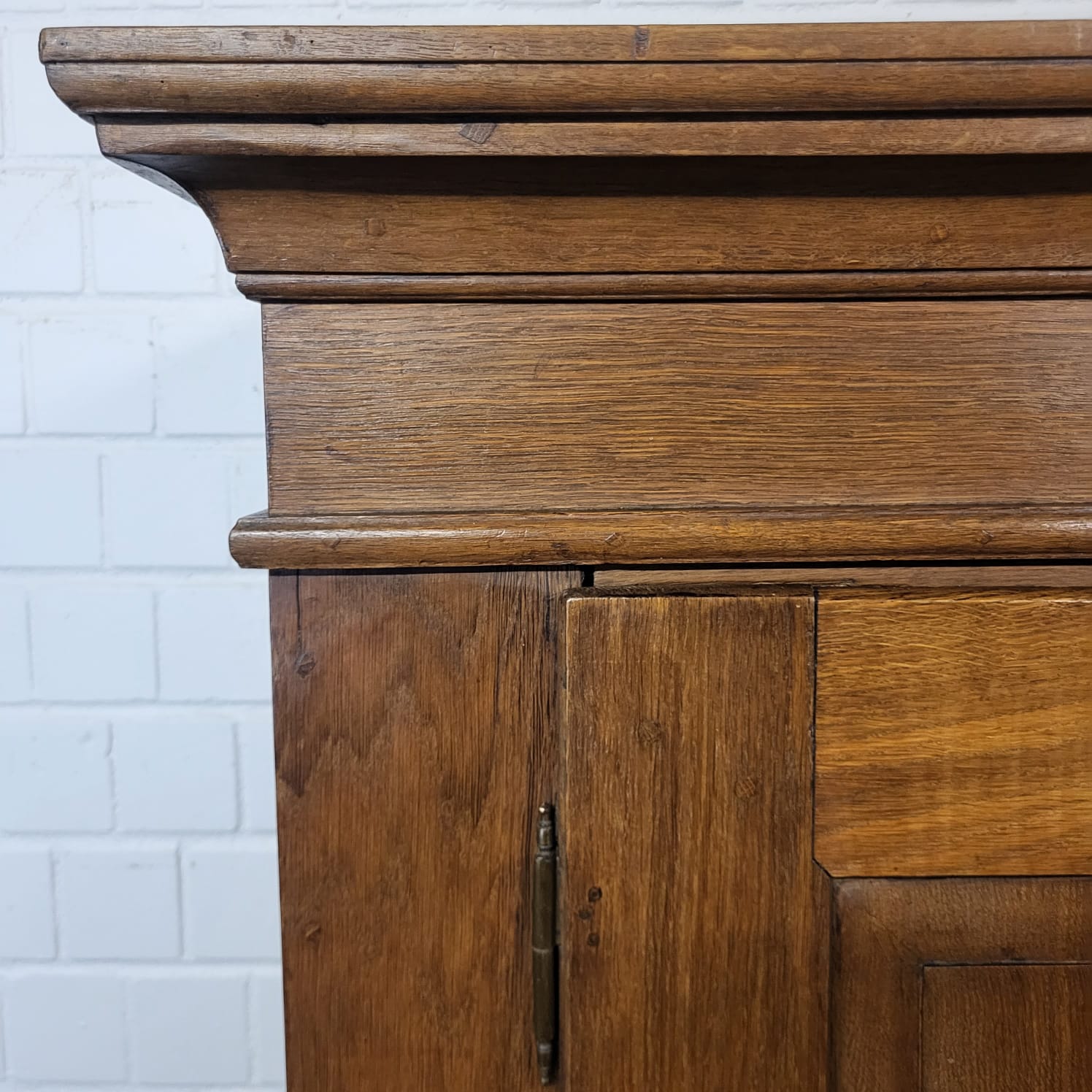 Schrank Kleiderschrank Barock 1780 Eiche – Bild 6