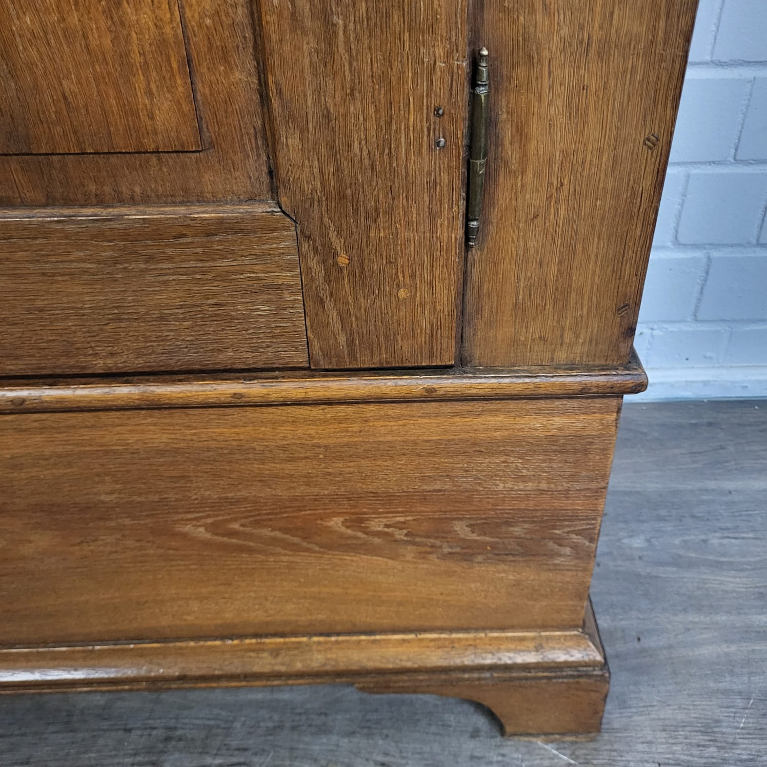 Schrank Kleiderschrank Barock 1780 Eiche – Bild 10