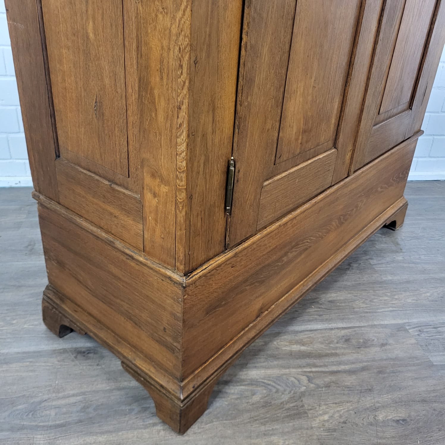 Schrank Kleiderschrank Barock 1780 Eiche – Bild 11