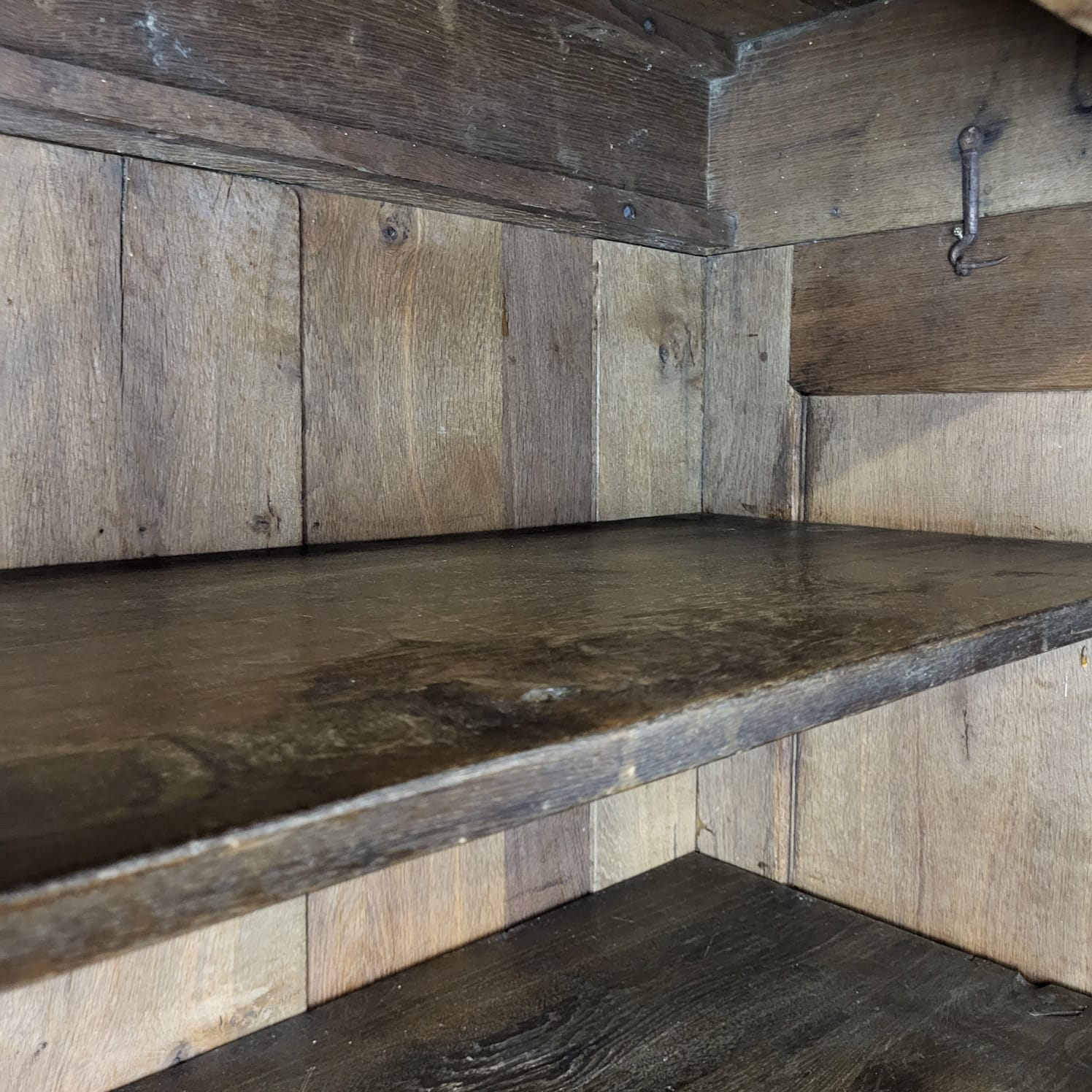 Schrank Kleiderschrank Barock 1780 Eiche – Bild 15