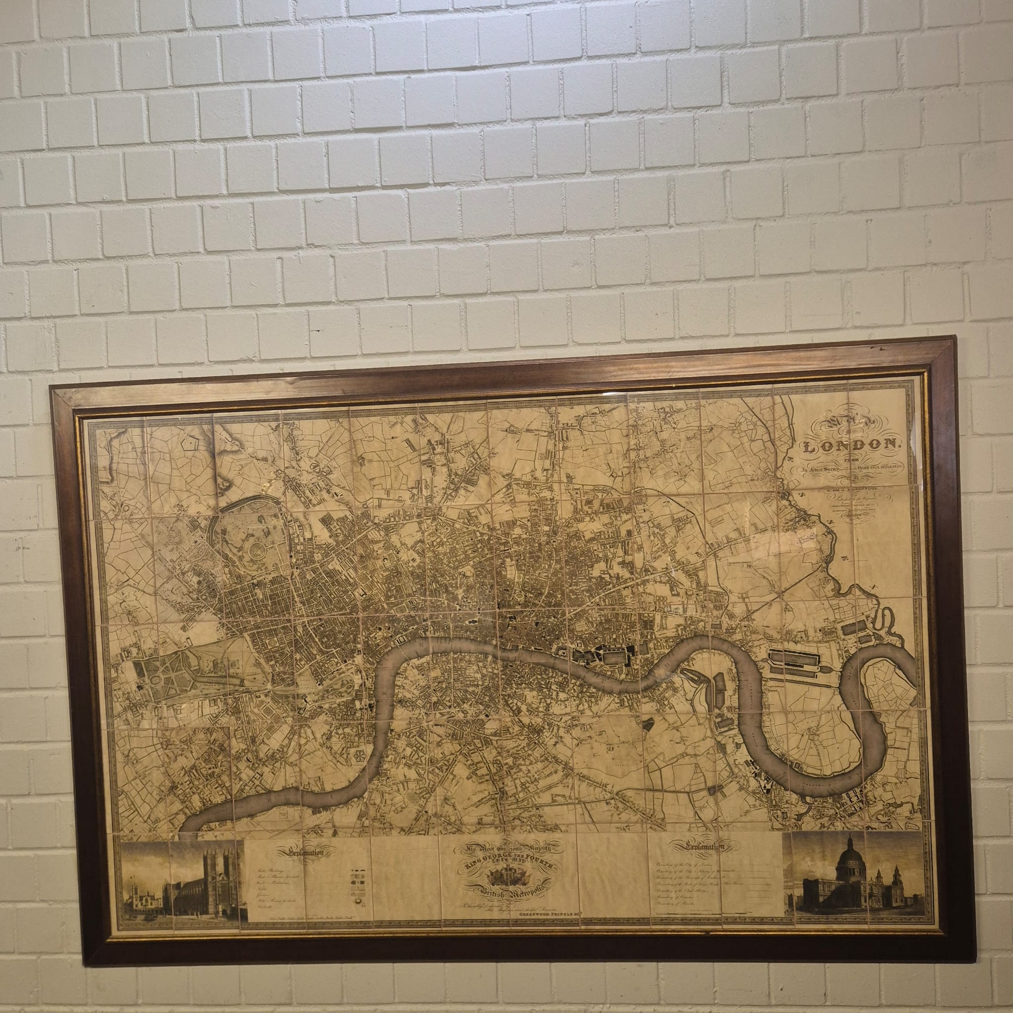 Maitland-Smith Gemälde Wandbild 2,10 m – Bild 3