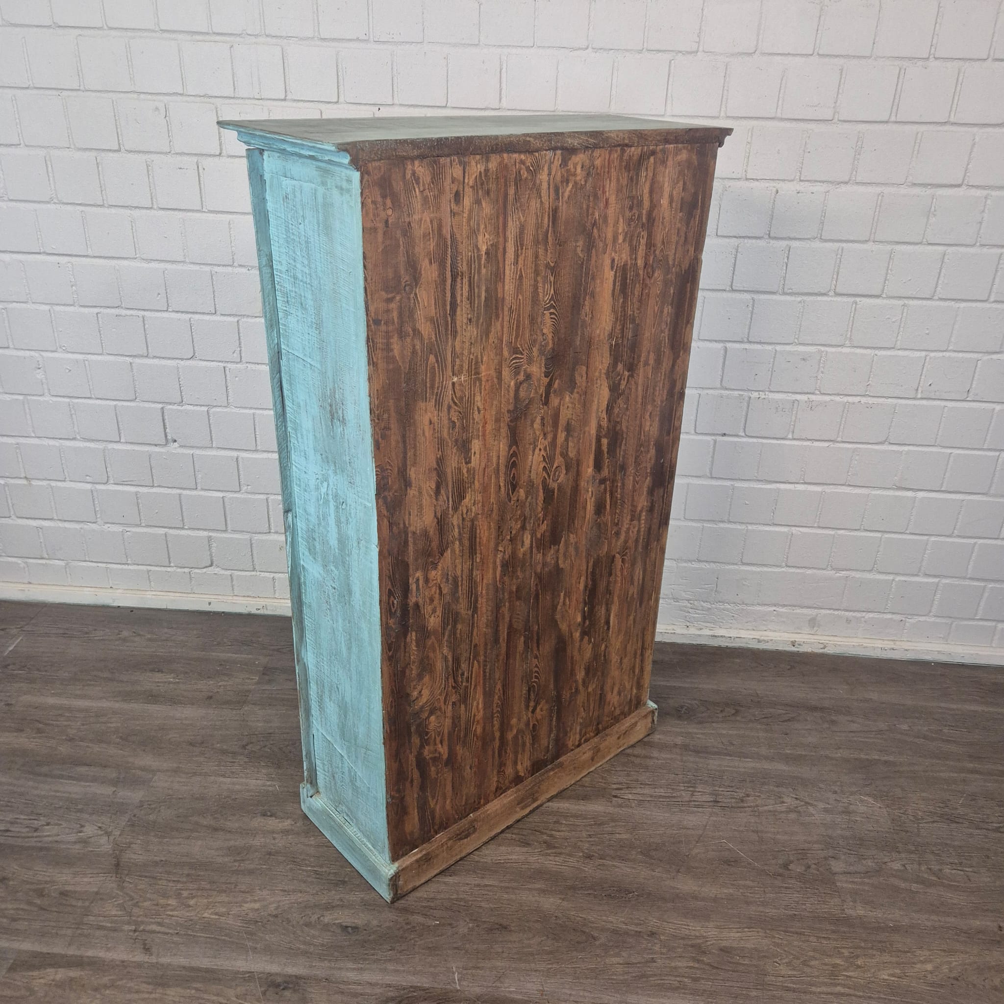 Schrank Beistellschrank Teakholz 0,86 m – Bild 14